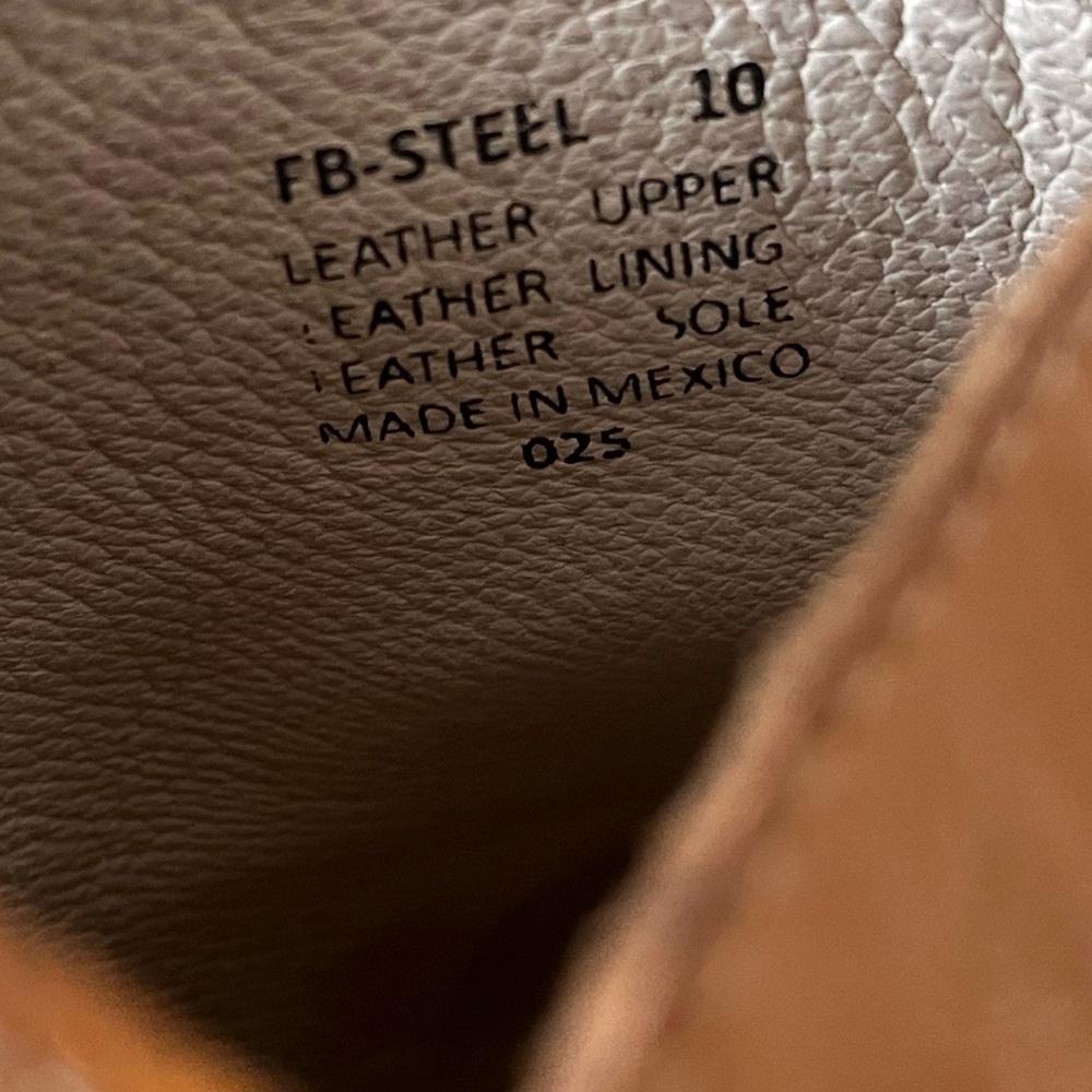 Freebird by Steven Steel Distressed Tan Leather Ankle Booties Women’s Size 10 - Picture 7 of 10